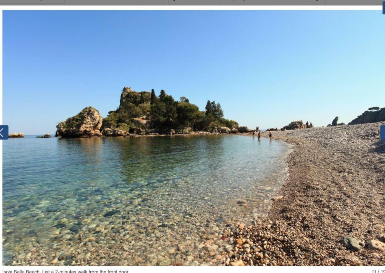 Luxury Apartment And Charm Sea View Isola Bella Taormina Kültér fotó